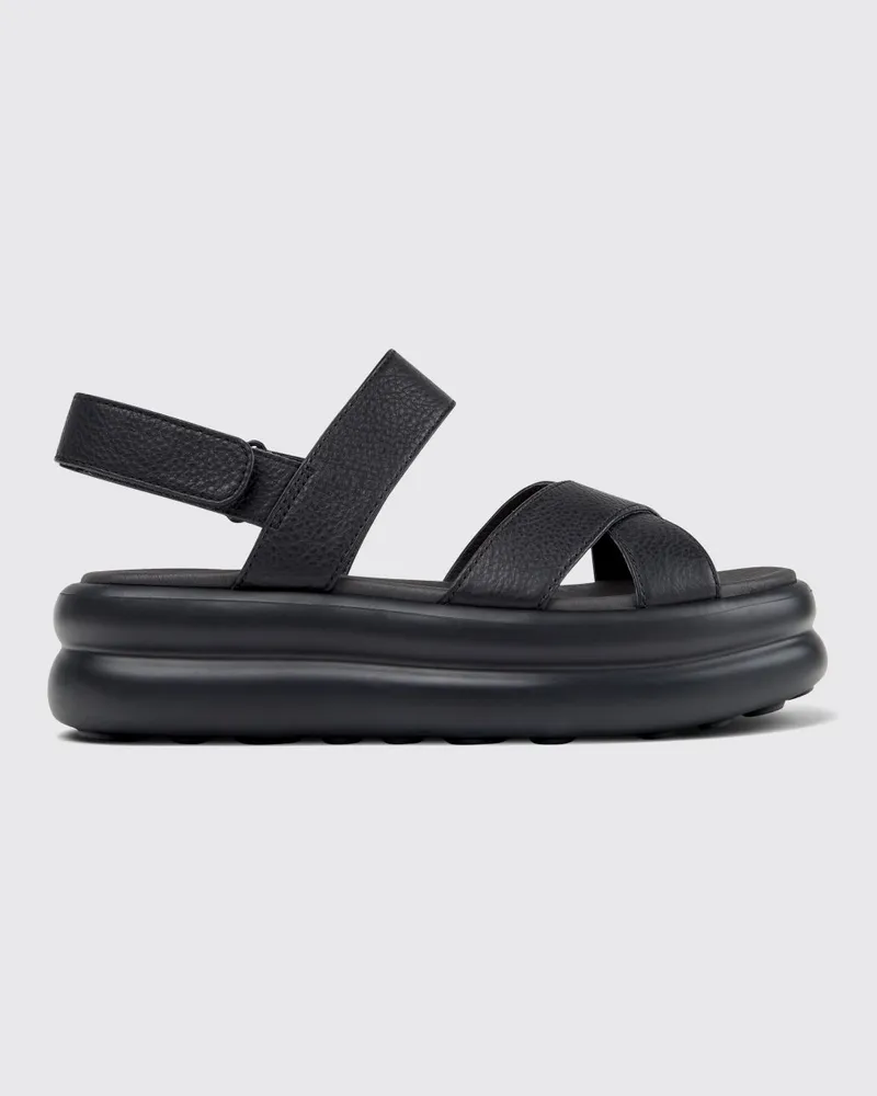 Camper Sandalen mit absatz damen Schwarz