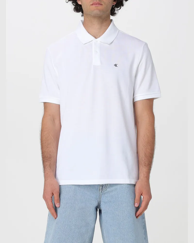 Calvin Klein T-shirt herren Weiß
