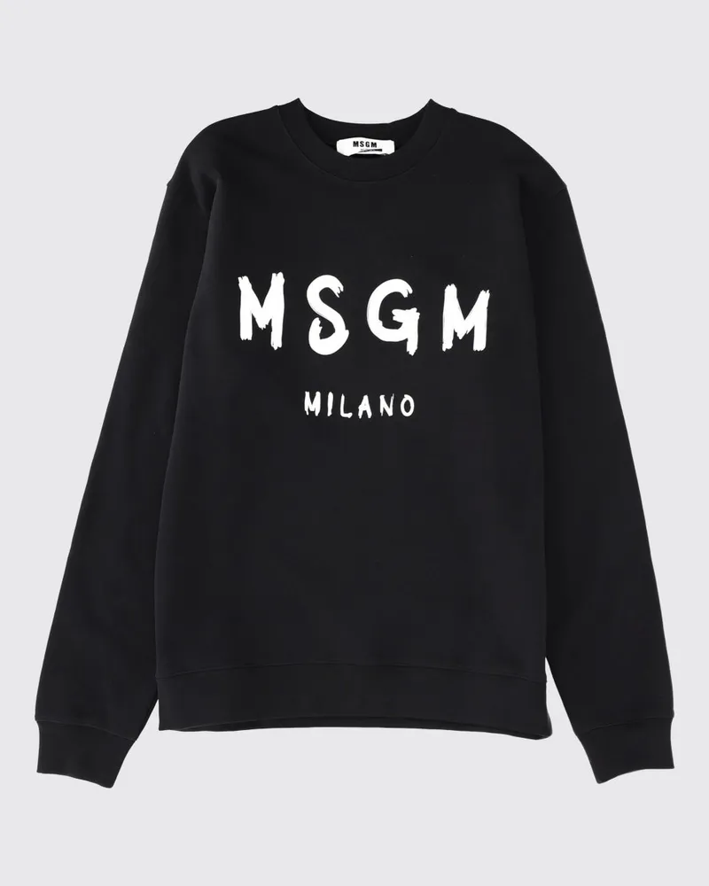 MSGM Sweatshirt herren Schwarz