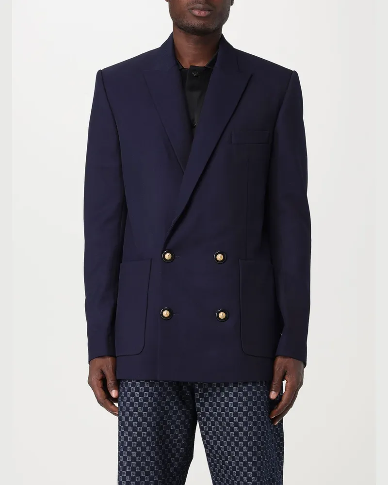 Balmain Jacke herren Blau