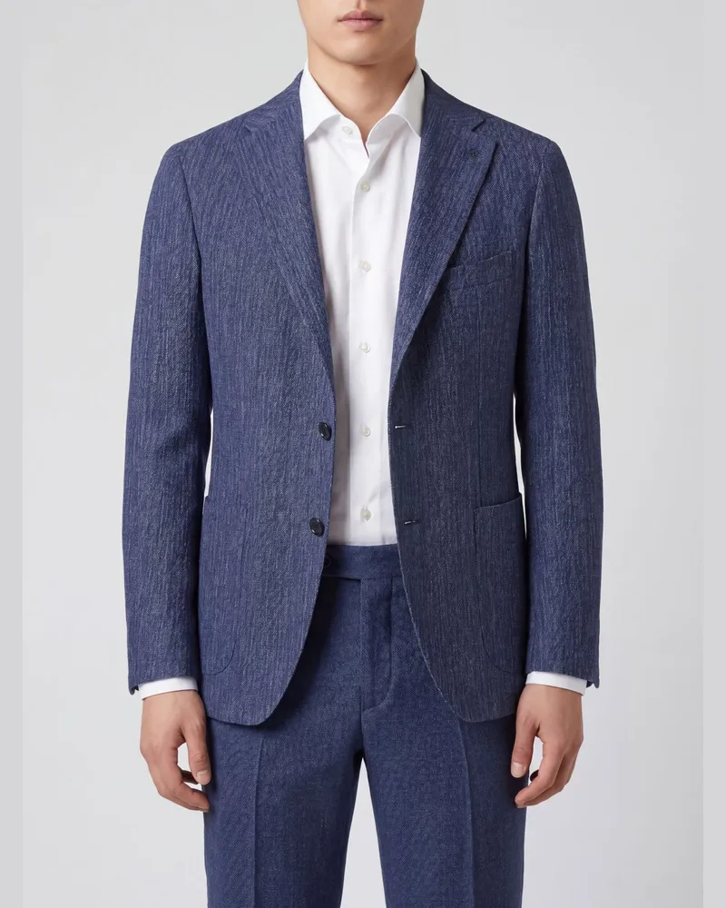 Tagliatore Jacke herren Blau