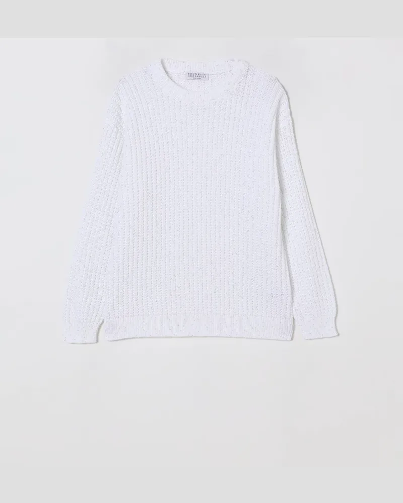 Brunello Cucinelli Pullover kinder Weiß