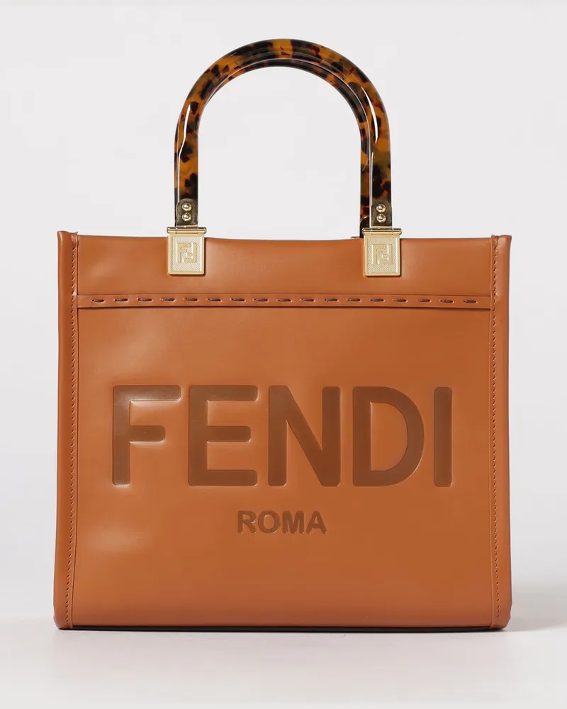 Fendi Schultertasche damen Braun