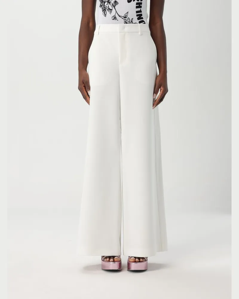 Moschino Hose damen Weiß