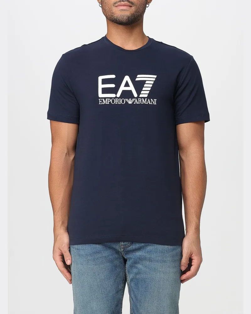 EA7 T-shirt herren Blau