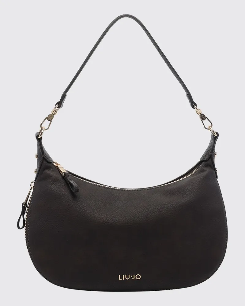 Liu Jo Hobo-Tasche von aus Kunstleder mit Monogramm und abnehmbarem Riemen Earth