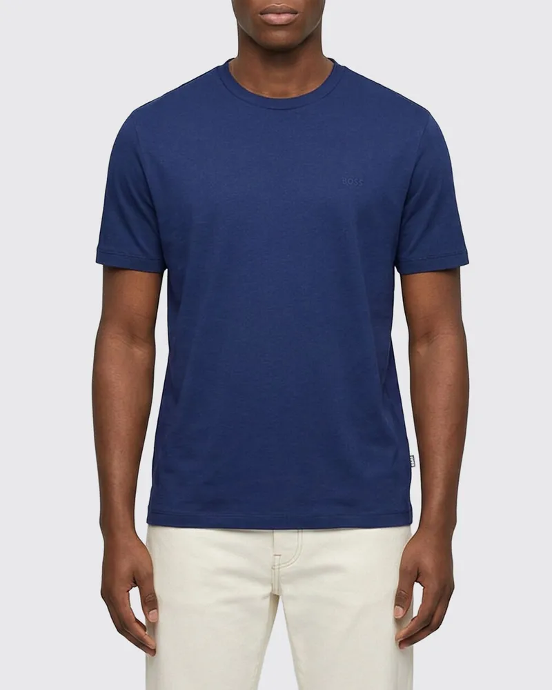 HUGO BOSS T-shirt herren Blau
