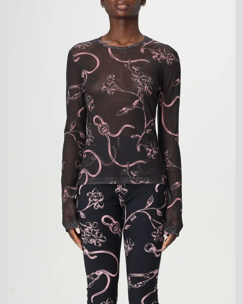 Moschino T-shirt damen Schwarz