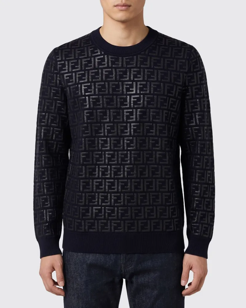 Fendi Sweatshirt herren Blau