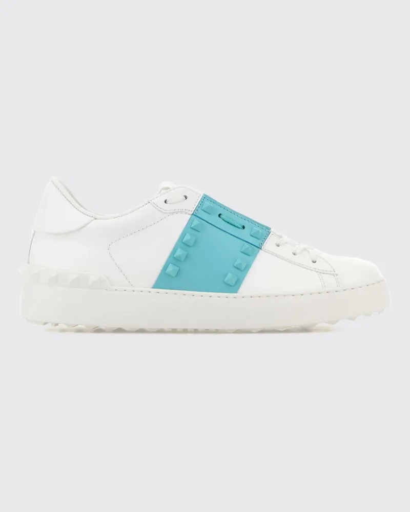 Valentino Garavani Rockstud Untitled Sneakers von aus Glattleder mit Nieten Bianco