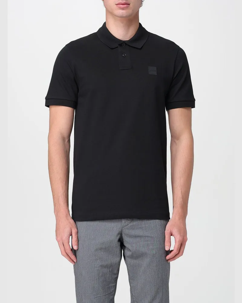 HUGO BOSS Polo herren Schwarz