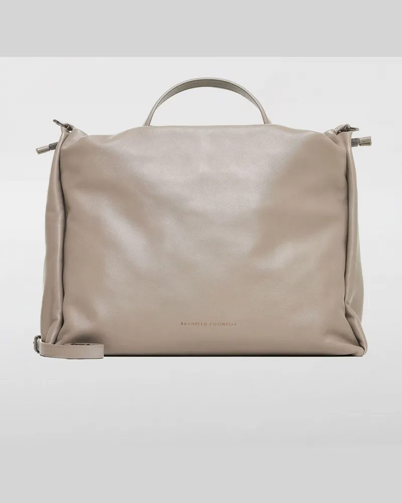 Brunello Cucinelli Handtasche damen Grau