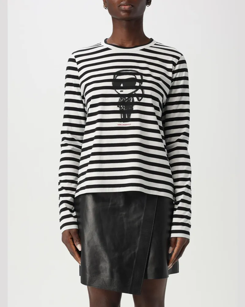 Karl Lagerfeld T-shirt damen Schwarz