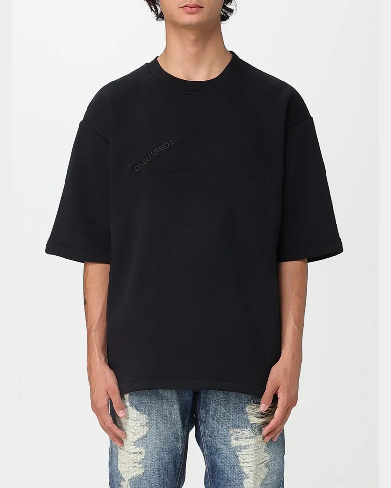 Dsquared2 Sweatshirt herren Schwarz