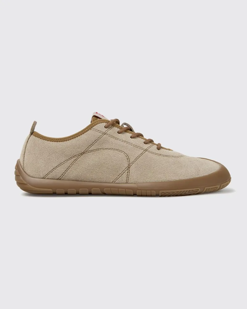 Camper Peu Path+ Low-Top-Sneaker von aus Leder und Wildleder aus recycelten Materialien Beige