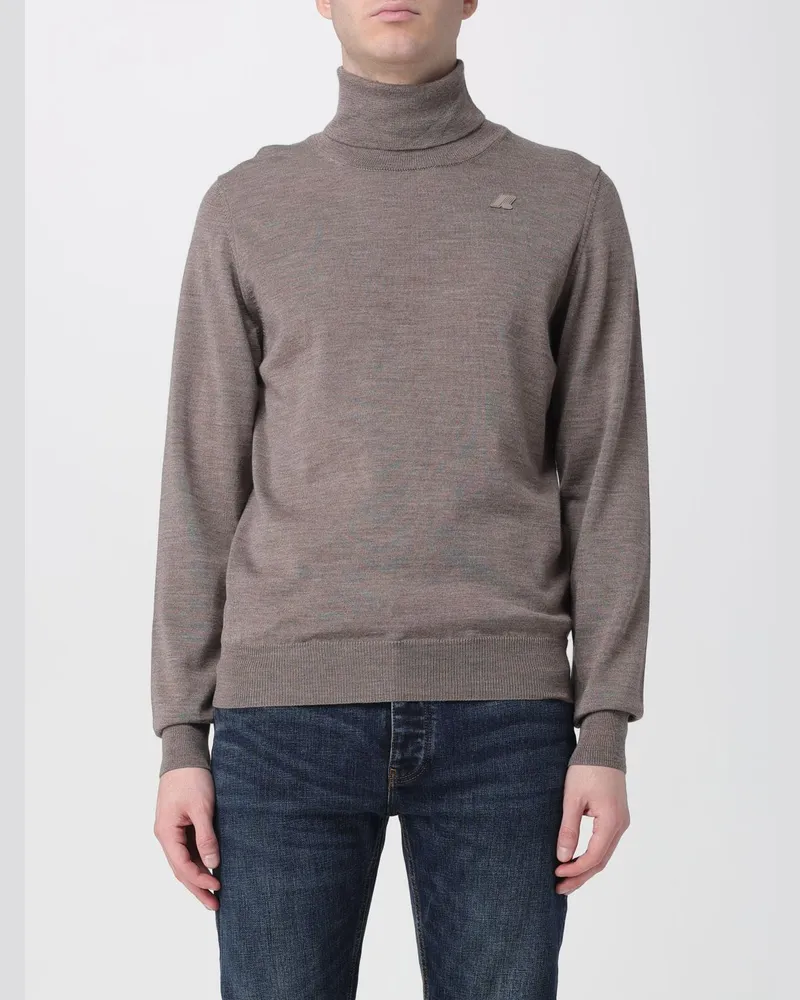 K-Way Pullover herren Taubengrau