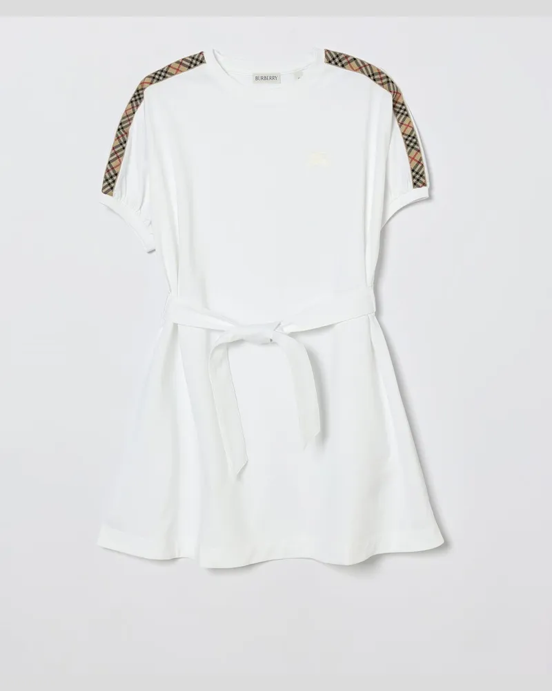 Burberry Kleid kinder Weiß