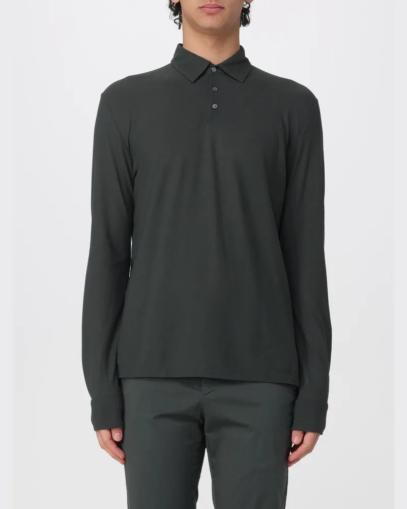 Zanone Polo herren Grün