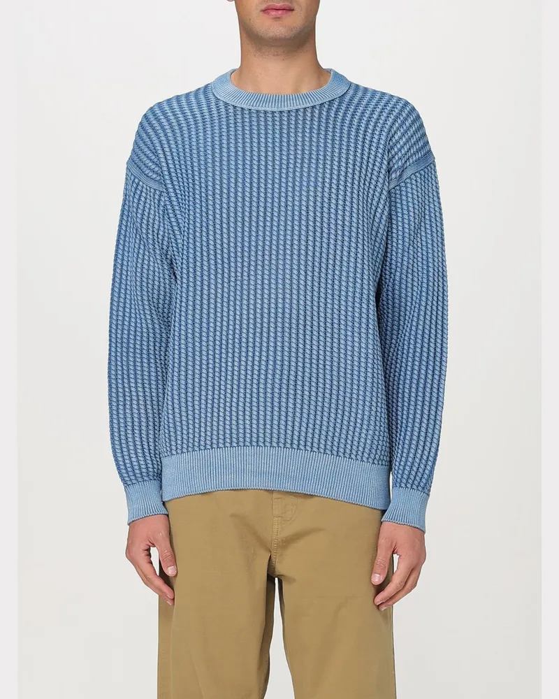 HUGO BOSS Pullover herren Blau
