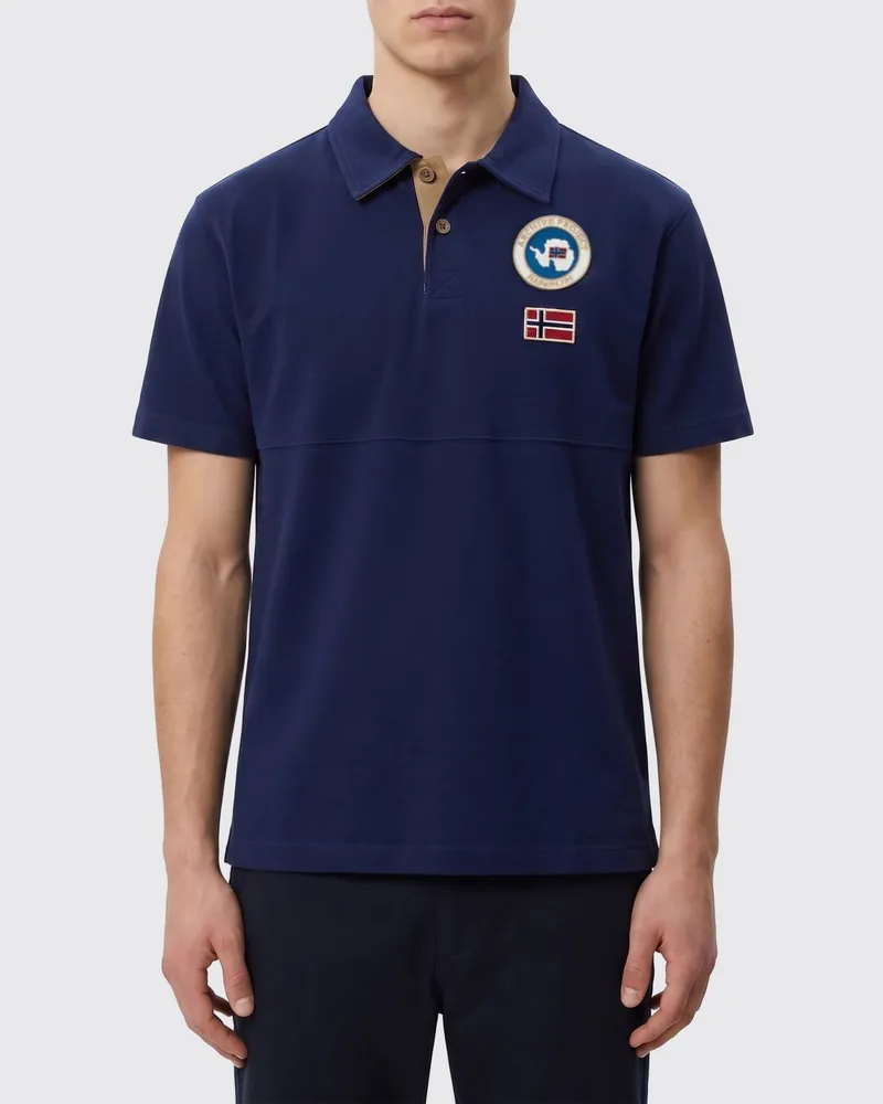 Napapijri T-shirt herren Blau