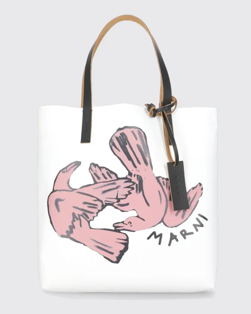 Marni Schultertasche damen Pink