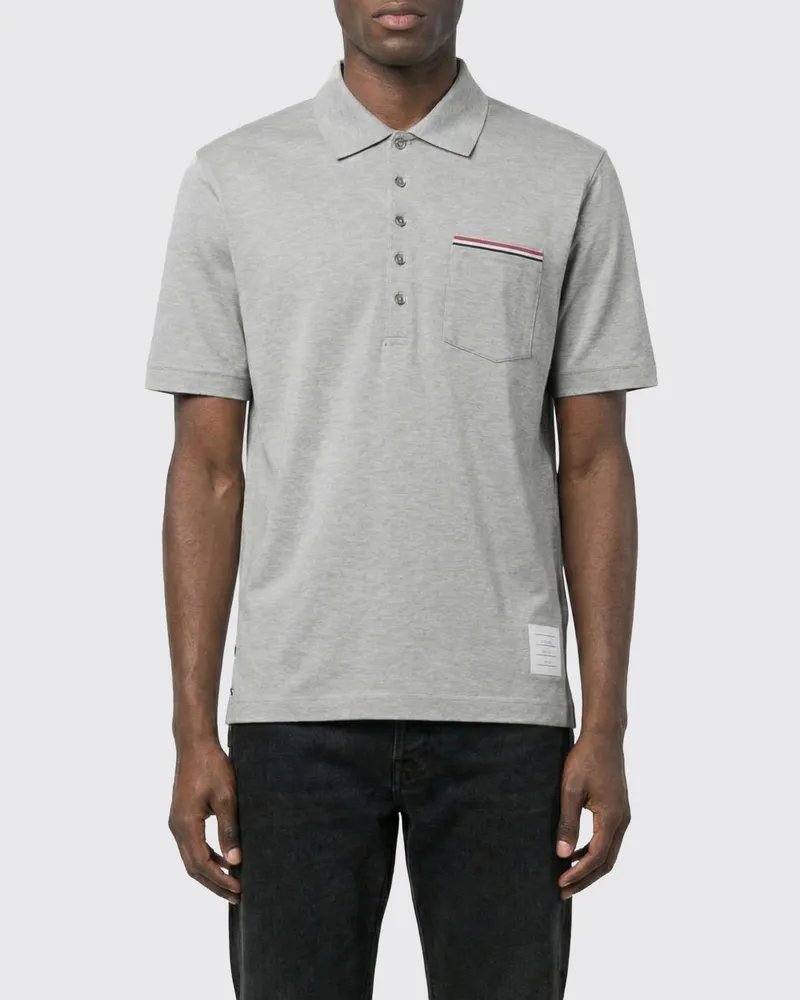 Thom Browne Polo herren Grau