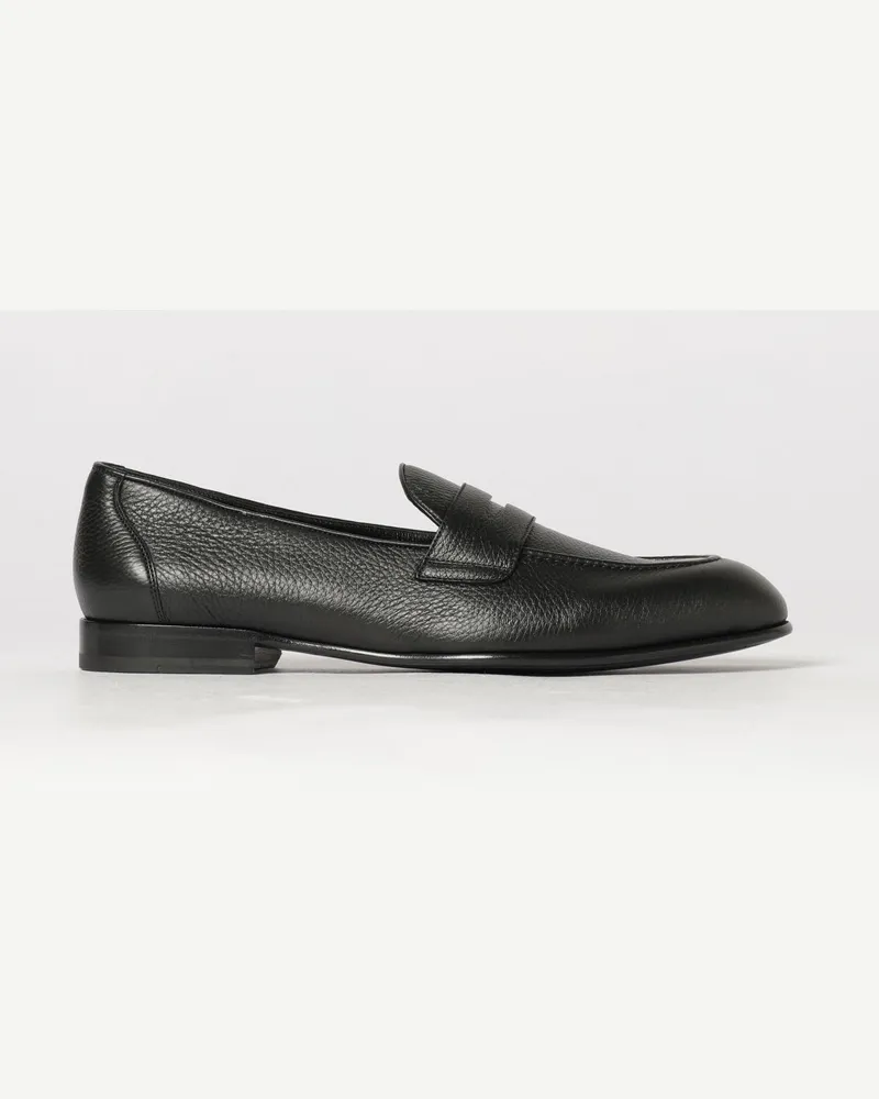 Brioni Mokassins herren Schwarz
