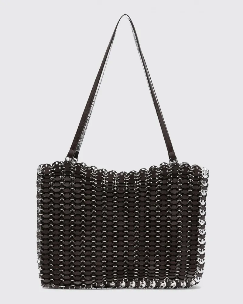 Paco Rabanne Schultertasche damen Braun