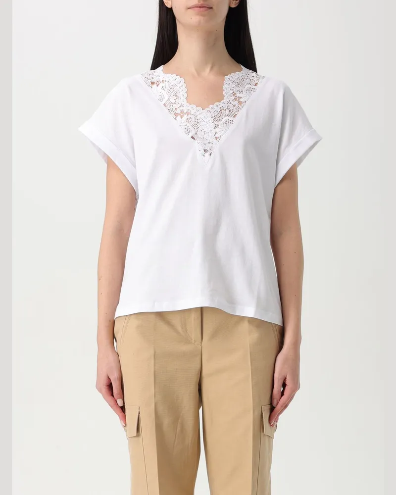 Twin-Set T-shirt damen Weiß