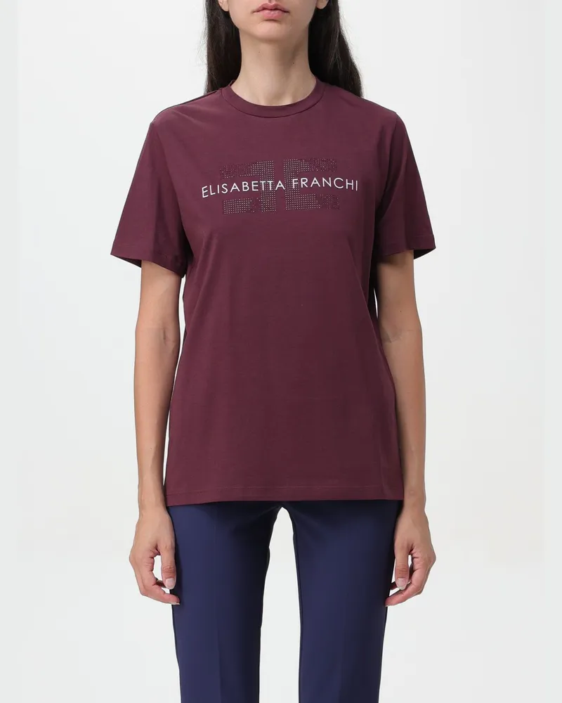 Elisabetta Franchi T-shirt Schwarz