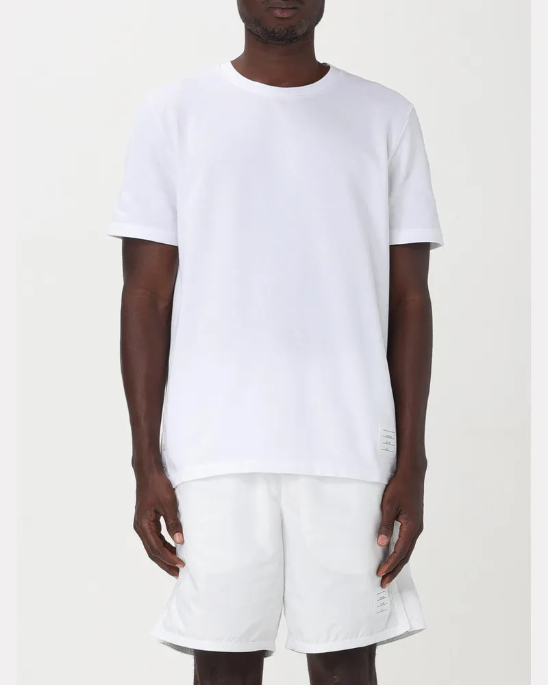 Thom Browne T-shirt herren Weiß