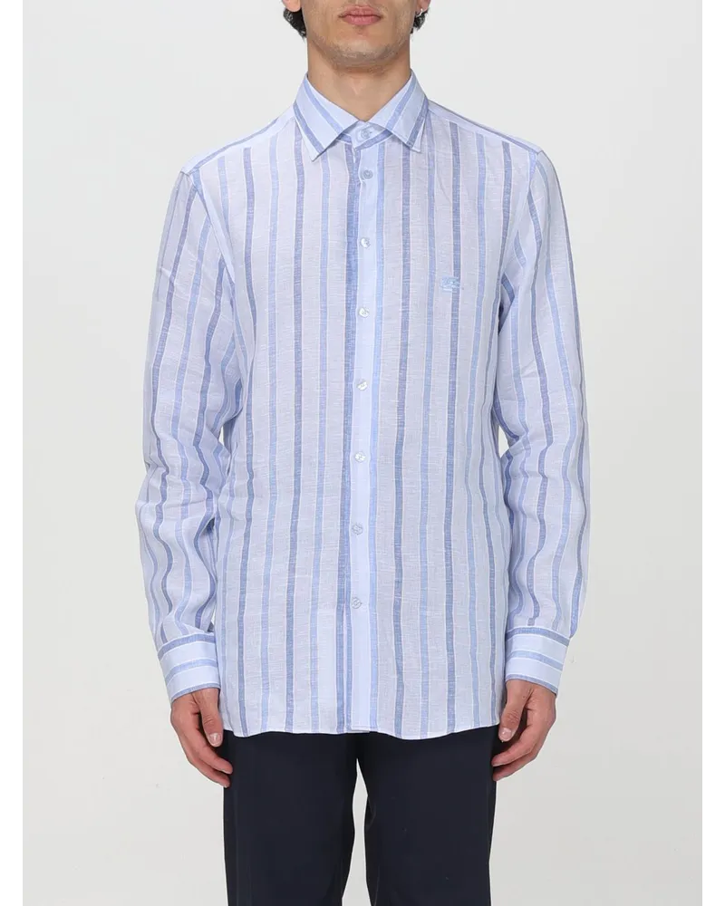 Etro Hemd herren Hellblau