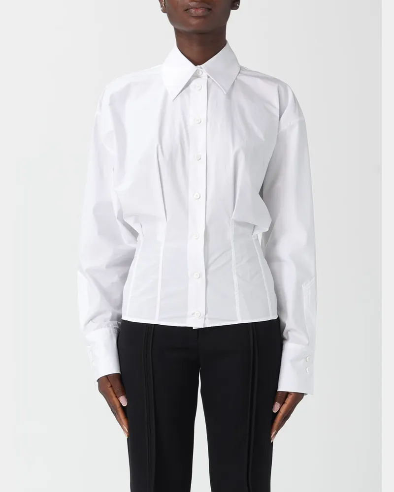 ATTICO Hemdbluse damen Weiß