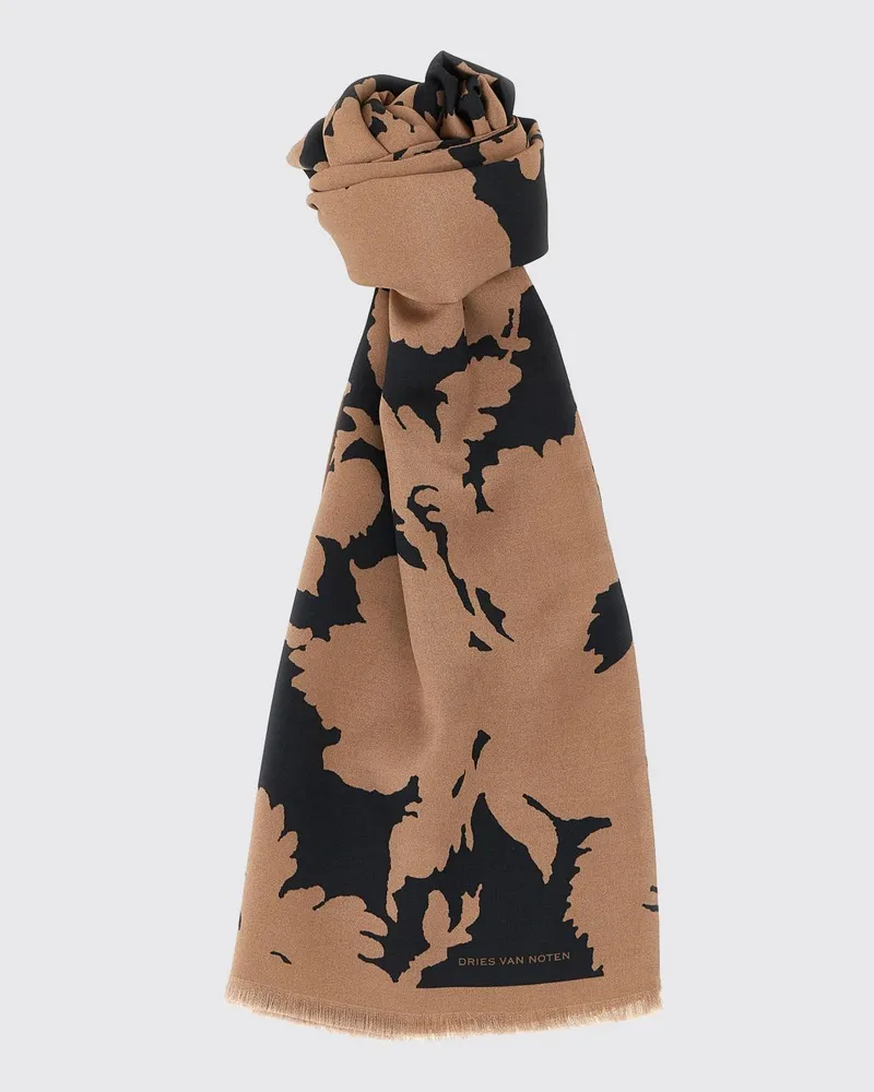 Dries van Noten Seidentuch herren Bunt