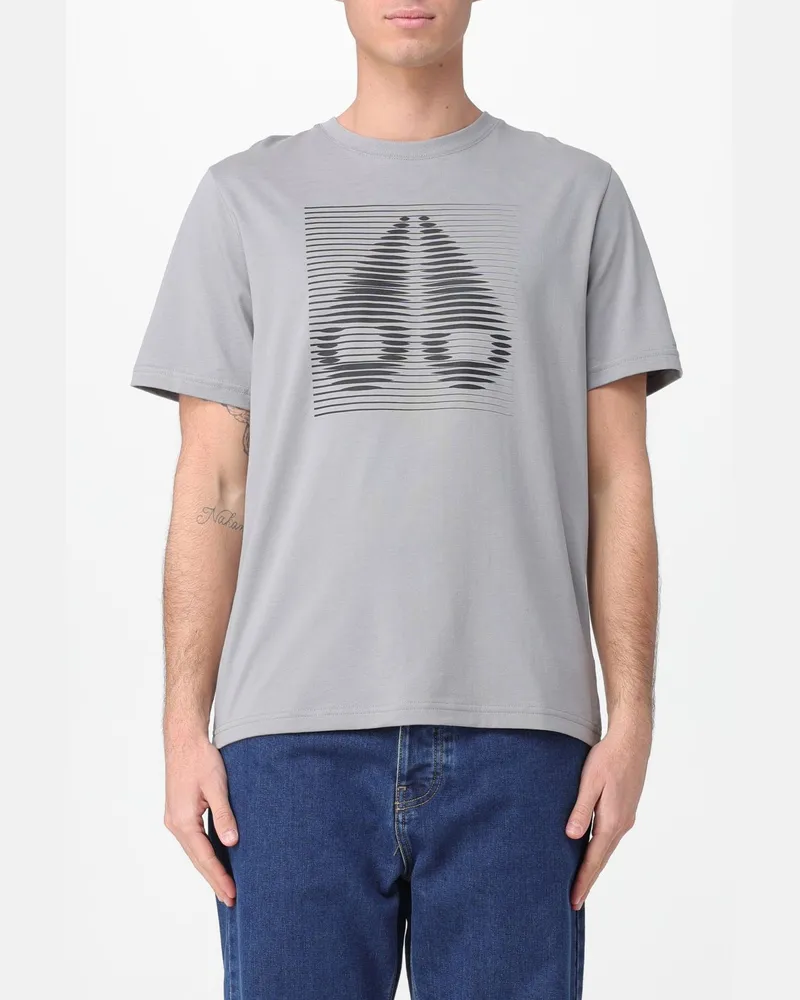 Moose Knuckles T-shirt herren Grau