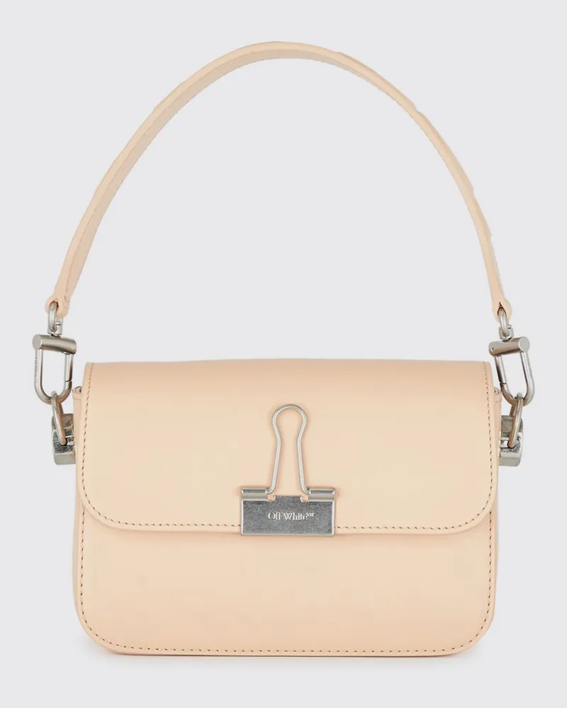 OFF-WHITE Schultertasche damen Puder