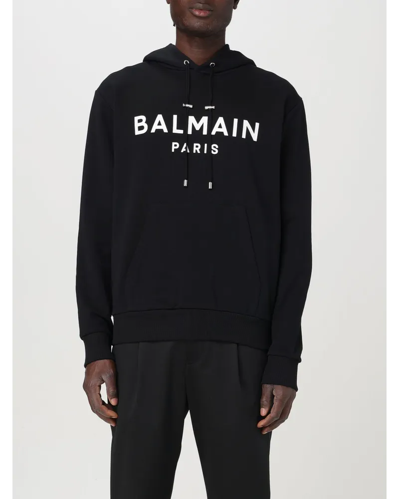 Balmain Sweatshirt herren Schwarz