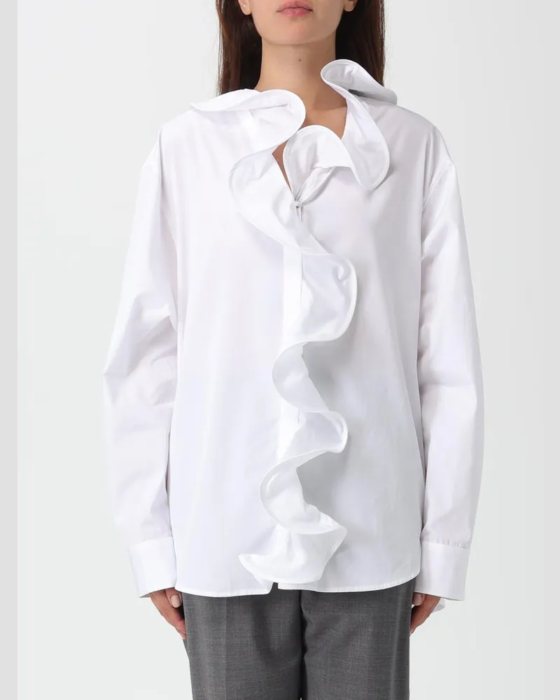 MSGM Hemdbluse damen Weiß