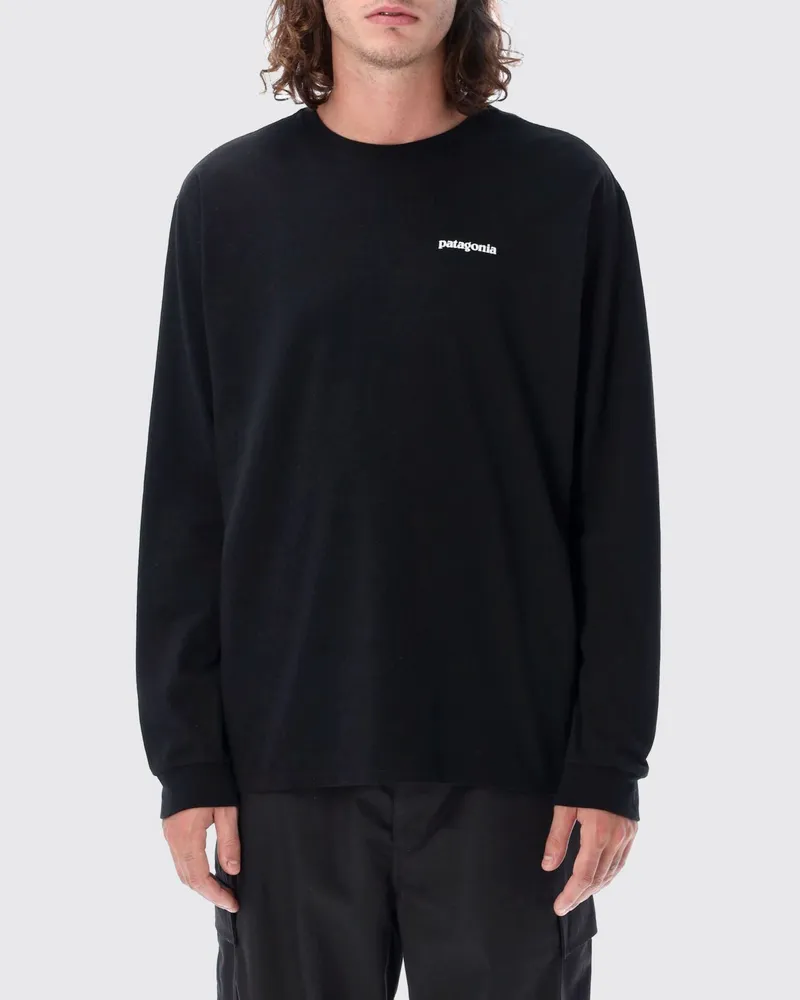 Patagonia T-shirt herren Schwarz