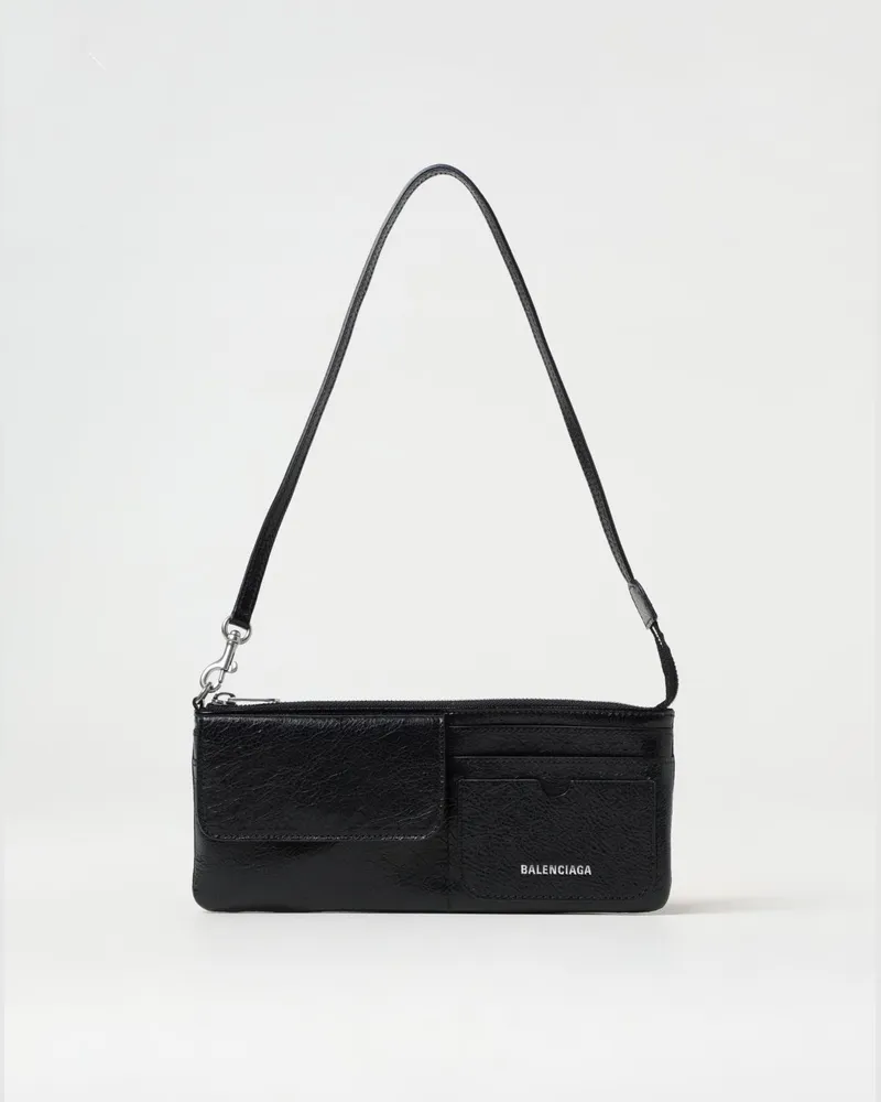 Balenciaga Schultertasche damen Schwarz