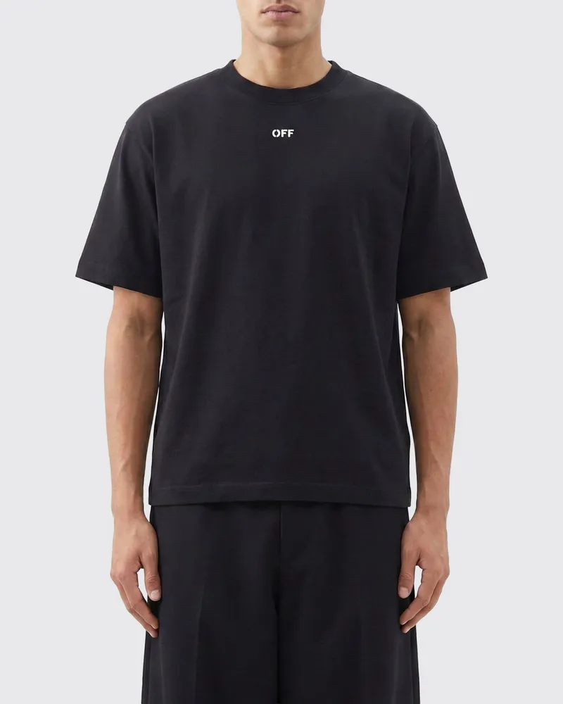 OFF-WHITE T-shirt herren Schwarz