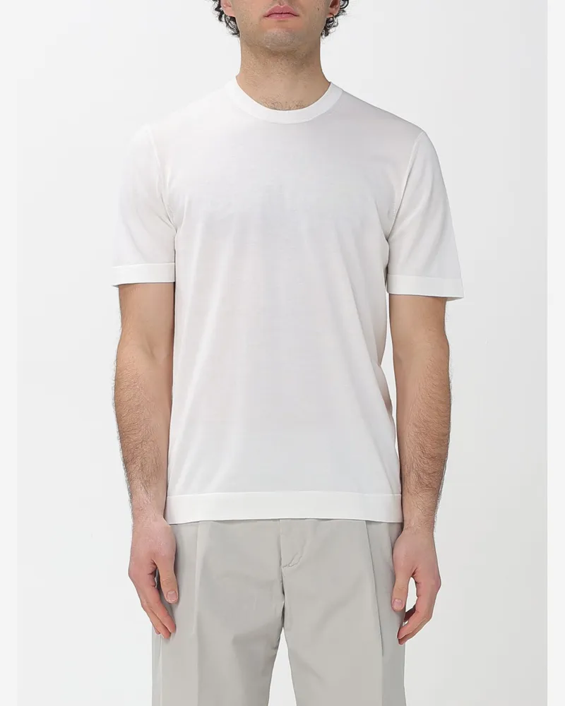 Drumohr  T-shirt herren Weiß