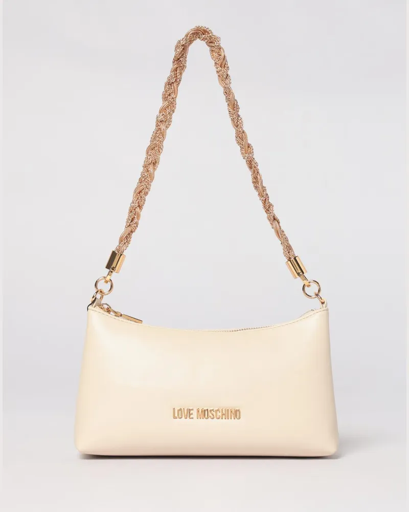 Moschino Tragetasche damen Ivory