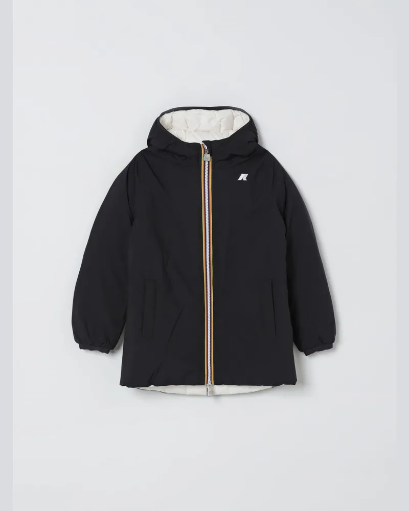 K-Way Jacke kinder Schwarz