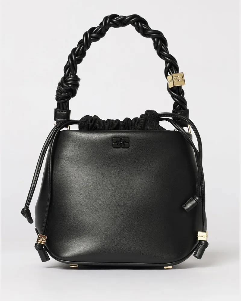 Ganni Tragetasche damen Schwarz