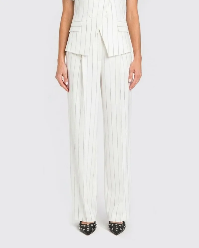 Twin-Set Hose damen Weiß