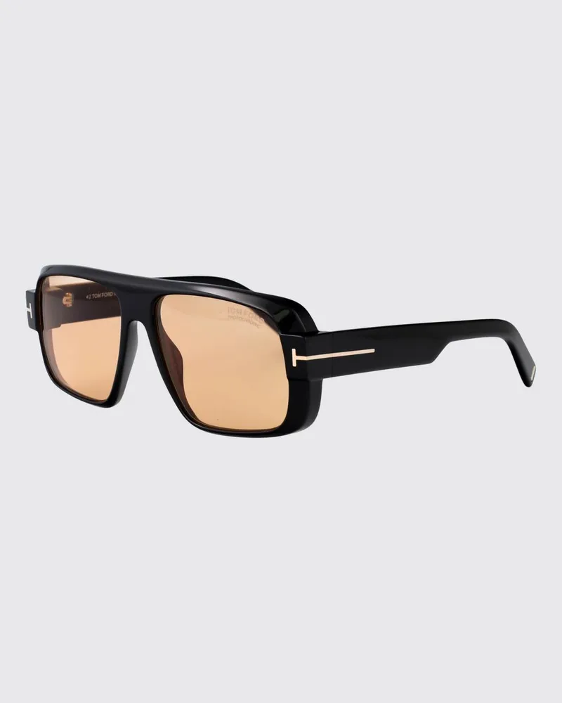 Tom Ford Turner Sonnenbrille aus Acetat Braun
