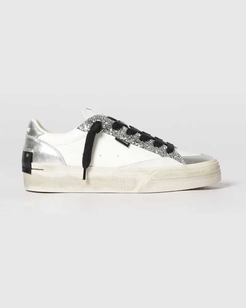 Crime Sneakers damen Silber