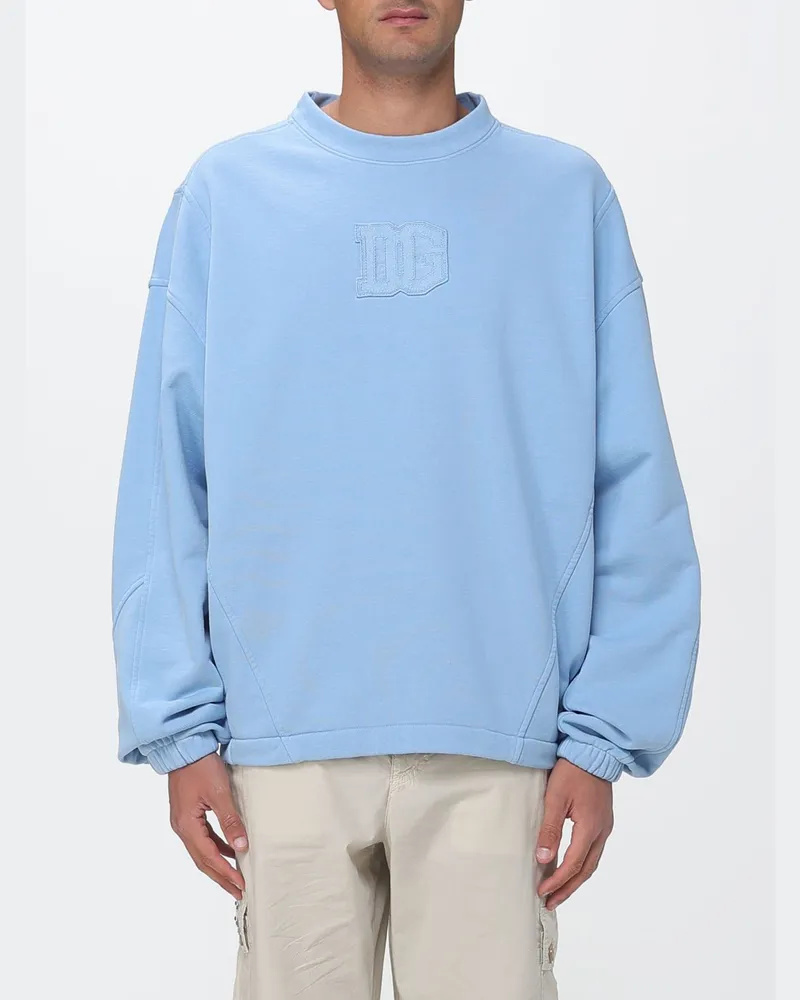 Dolce & Gabbana Sweatshirt herren Dolce & Gabbana Hellblau