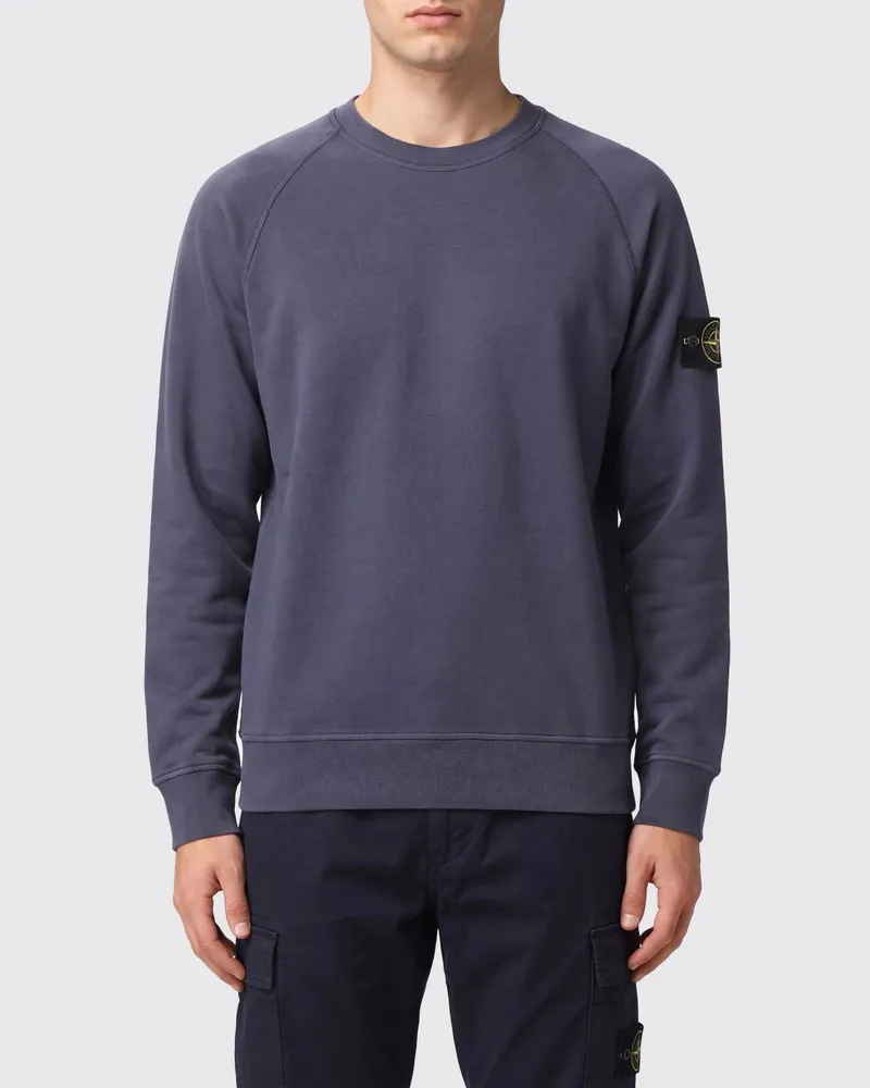 Stone Island Sweatshirt herren Blau